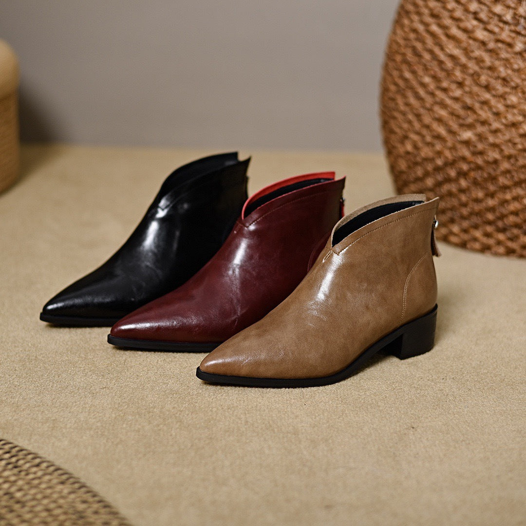 Valentina Leather Boots