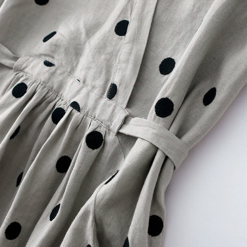 Marielle Linen Summer Dress