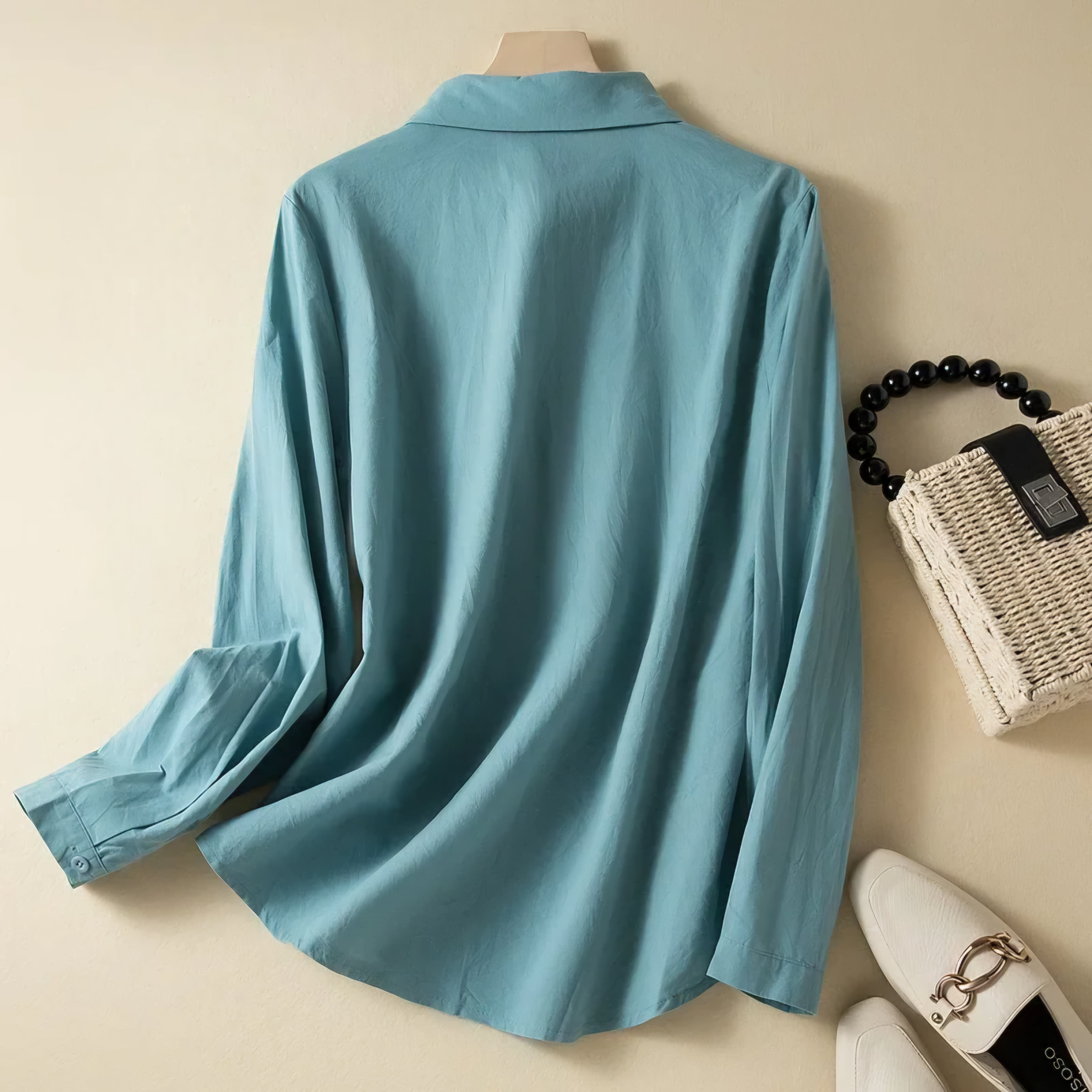 Evelyn Linen Blouse