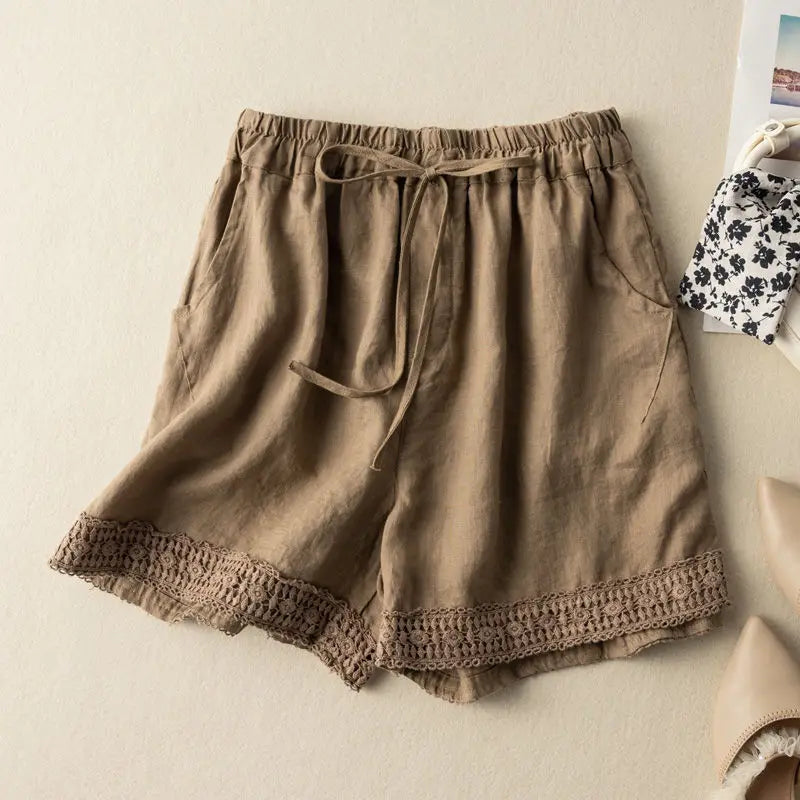 Aveline Linen Shorts
