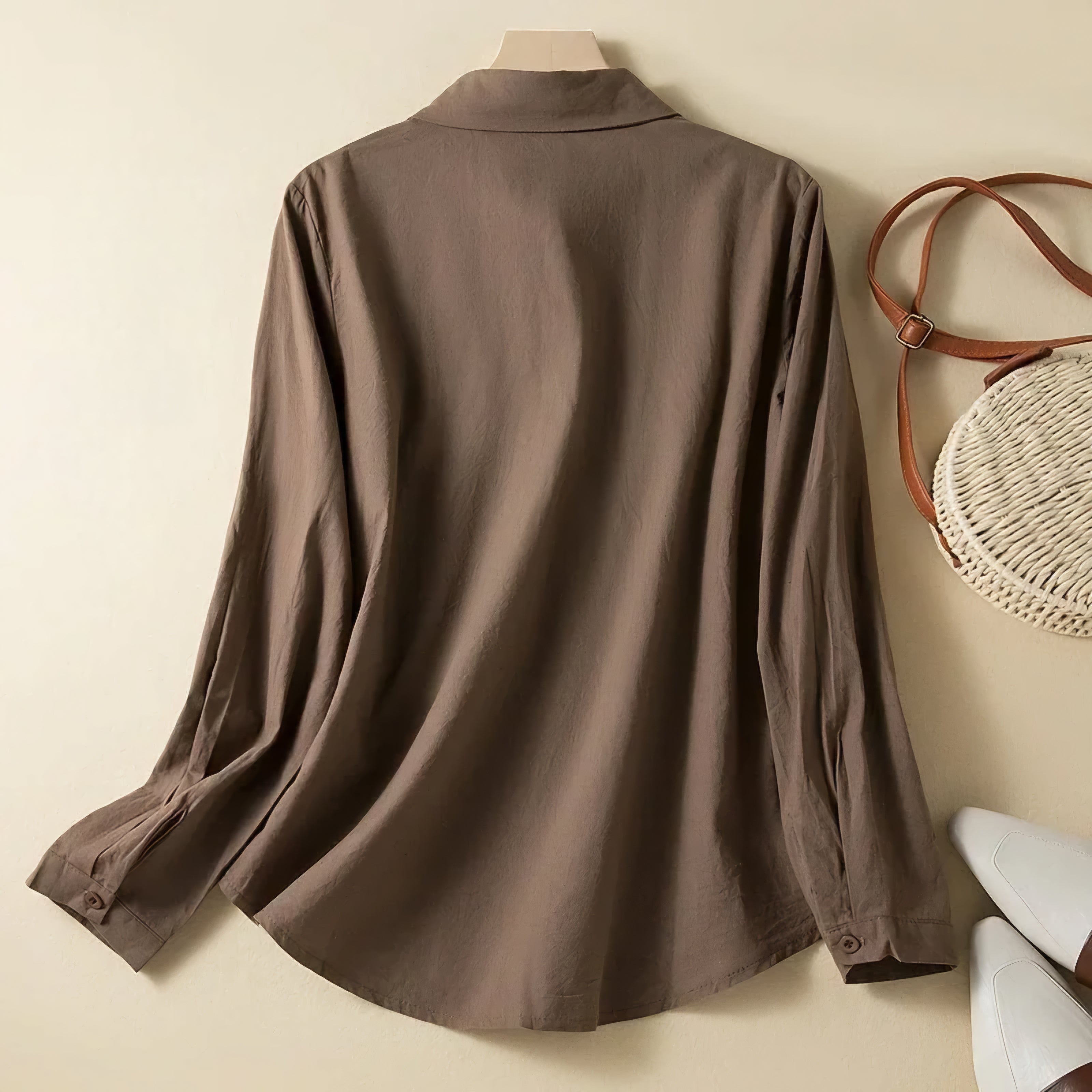 Evelyn Linen Blouse