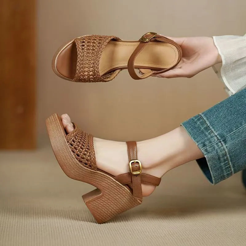 Arianna Block Heel