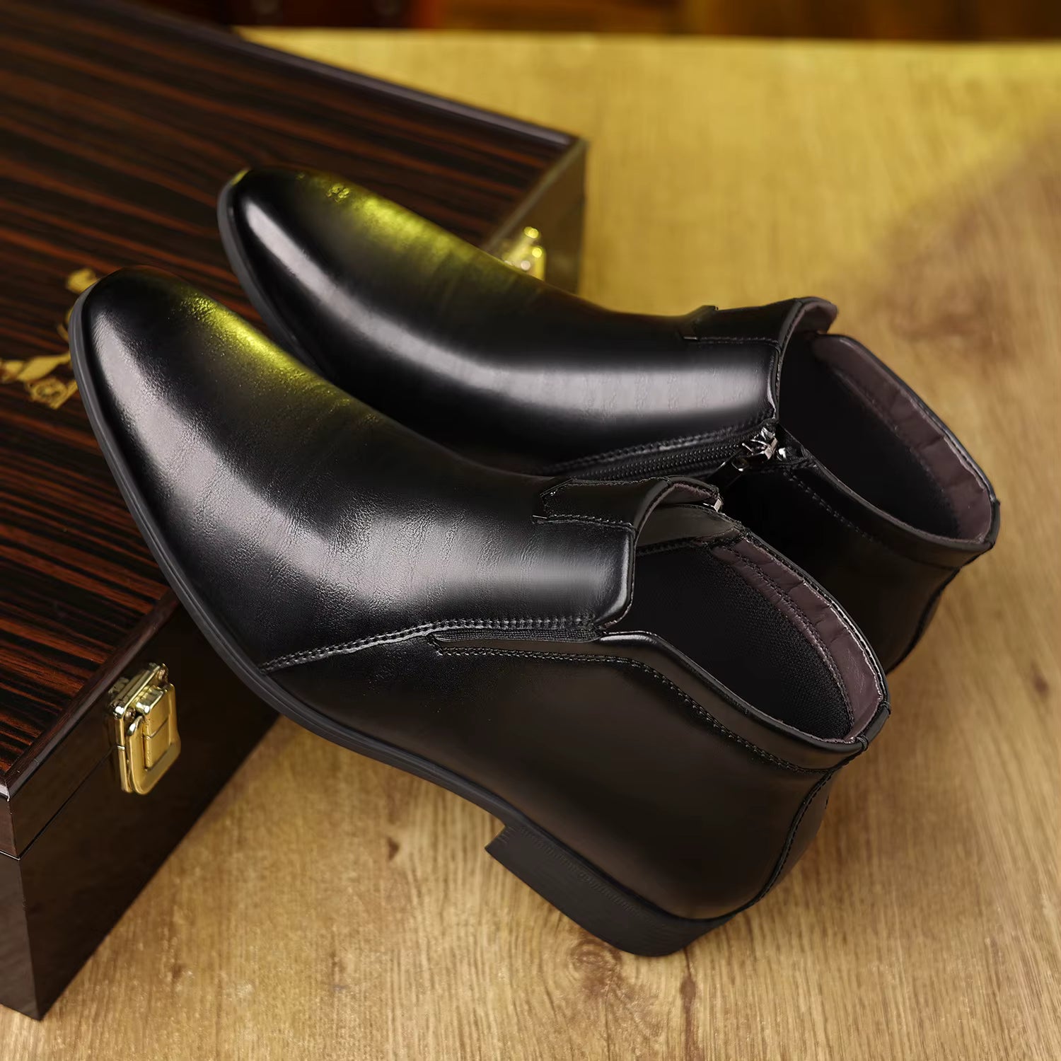 Jaxon Side-Zip Boots
