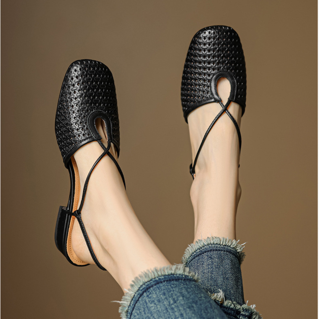 Siena Genuine Leather Slingbacks