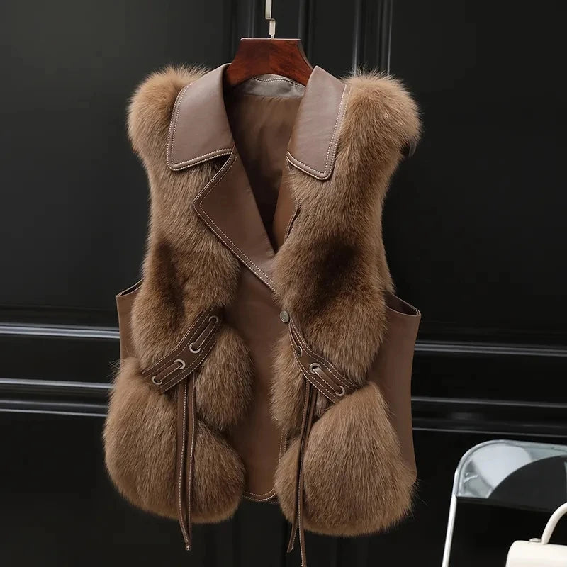 Valentina Fur Vest