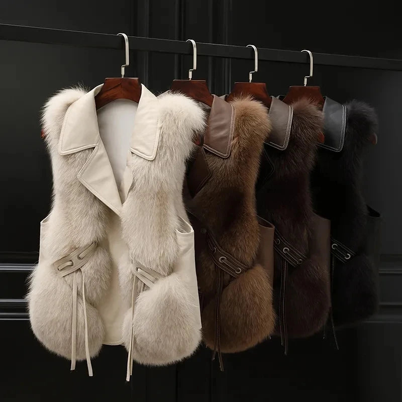 Valentina Fur Vest