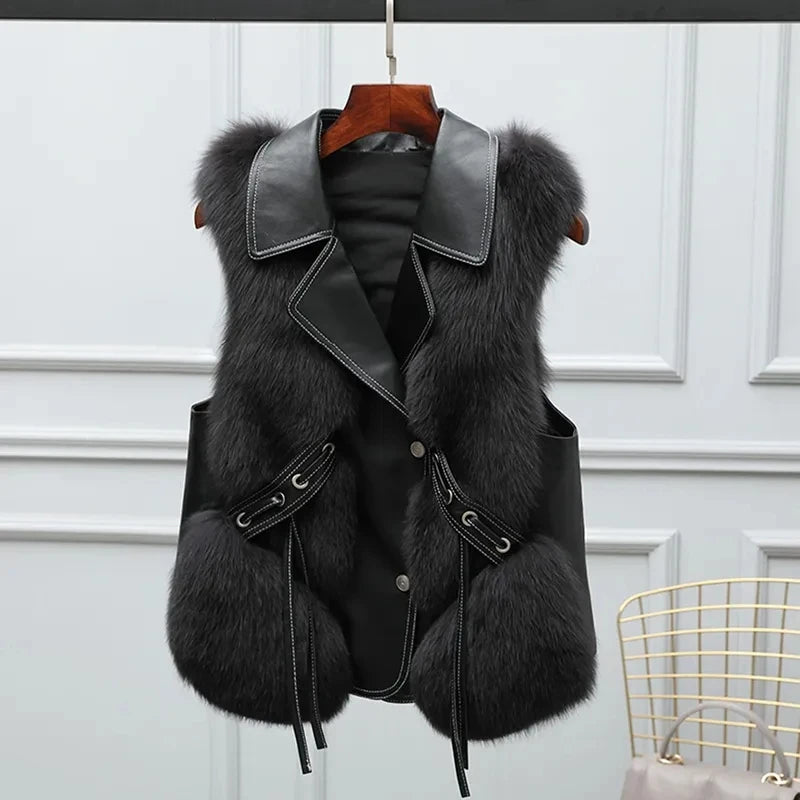 Valentina Fur Vest