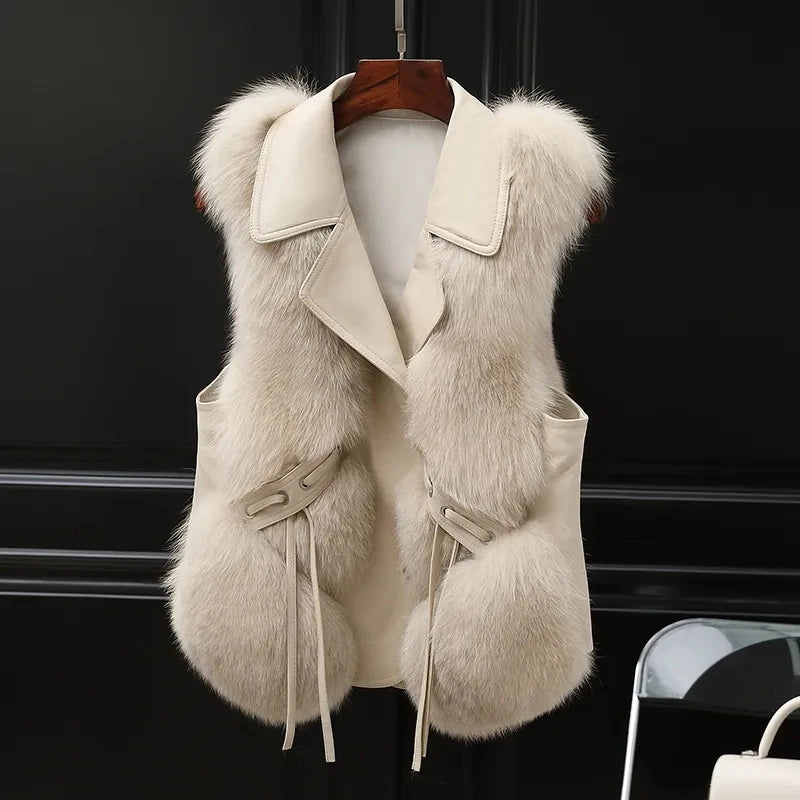 Valentina Fur Vest