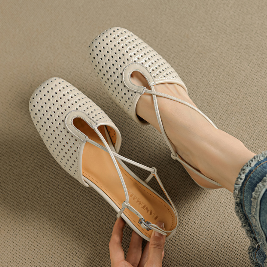 Siena Genuine Leather Slingbacks