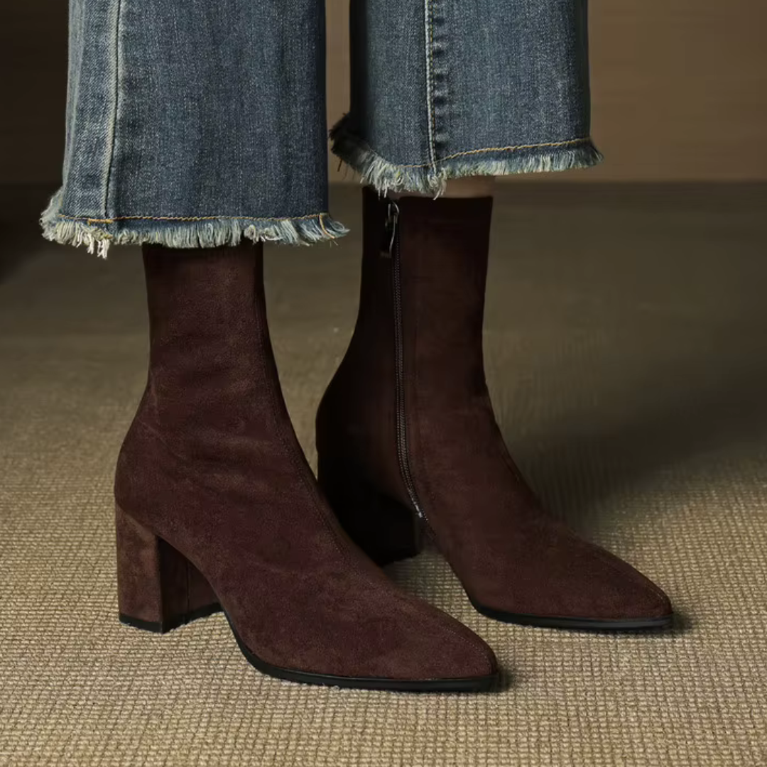 Naomi Genuine Suede Boots
