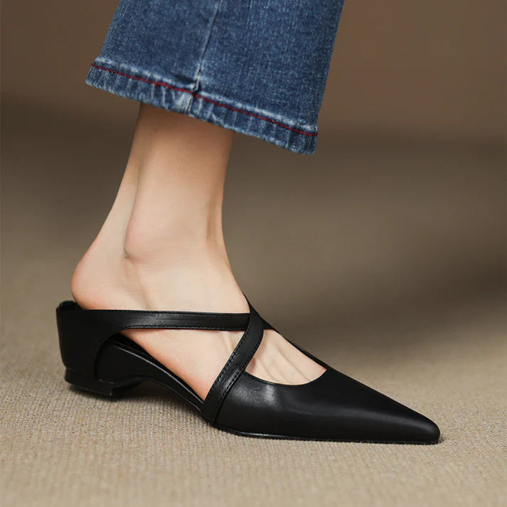 Verona Genuine Leather Flats