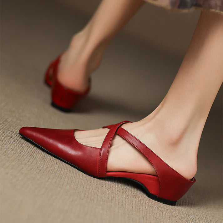 Verona Genuine Leather Flats