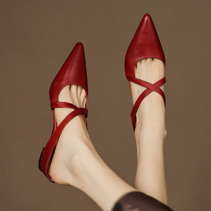 Verona Genuine Leather Flats