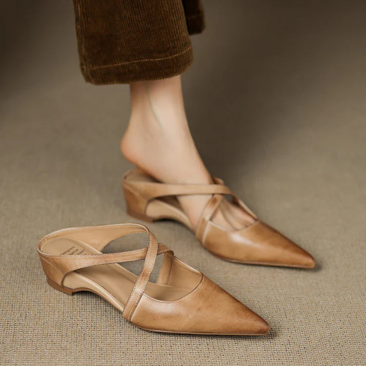 Verona Genuine Leather Flats