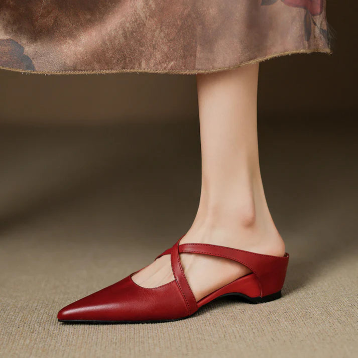Verona Genuine Leather Flats
