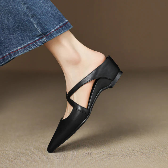 Verona Genuine Leather Flats