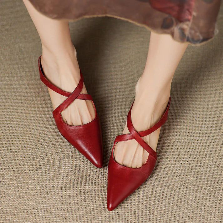 Verona Genuine Leather Flats