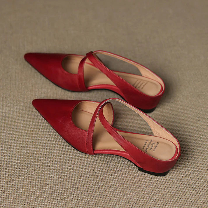 Verona Genuine Leather Flats
