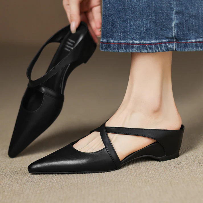 Verona Genuine Leather Flats