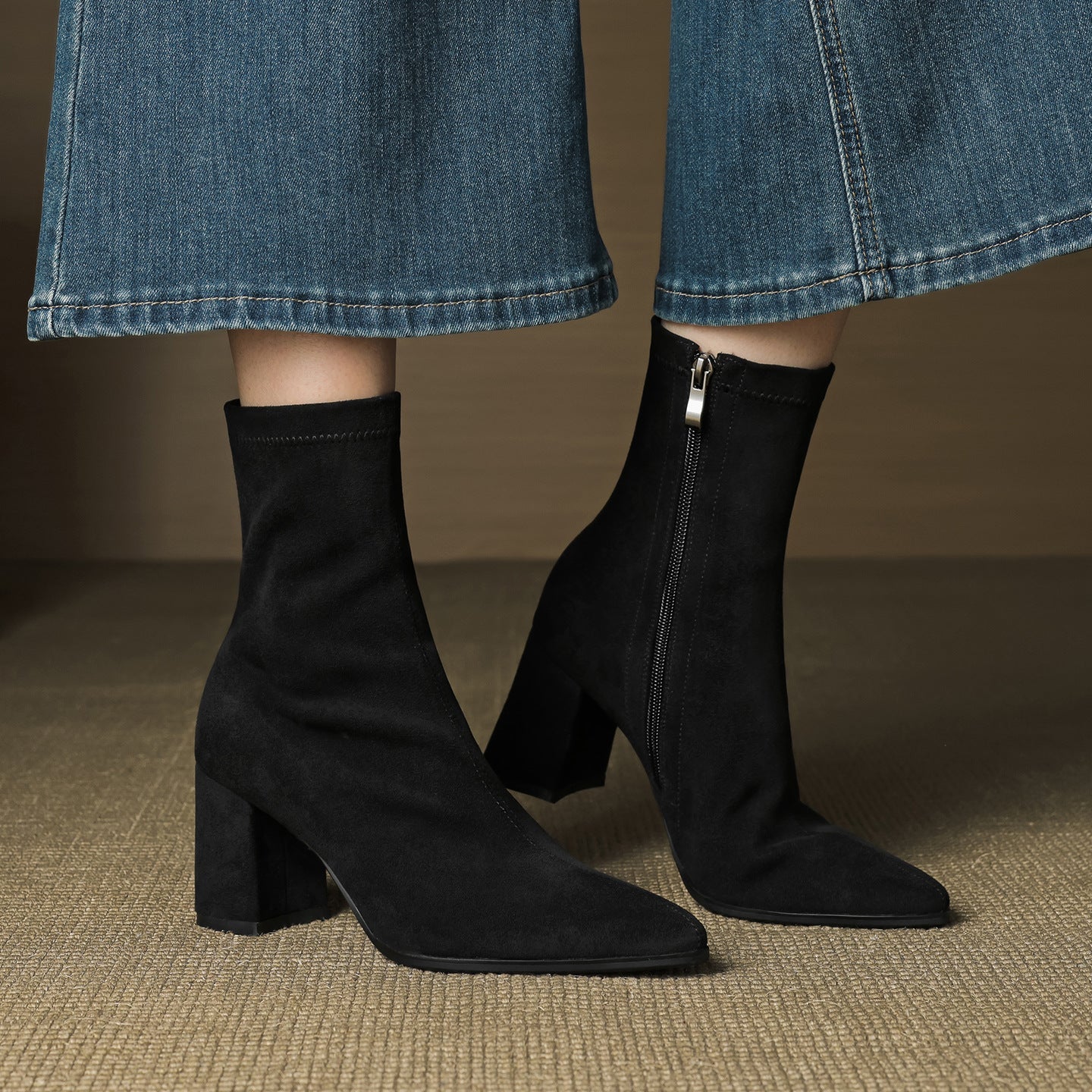 Naomi Genuine Suede Boots