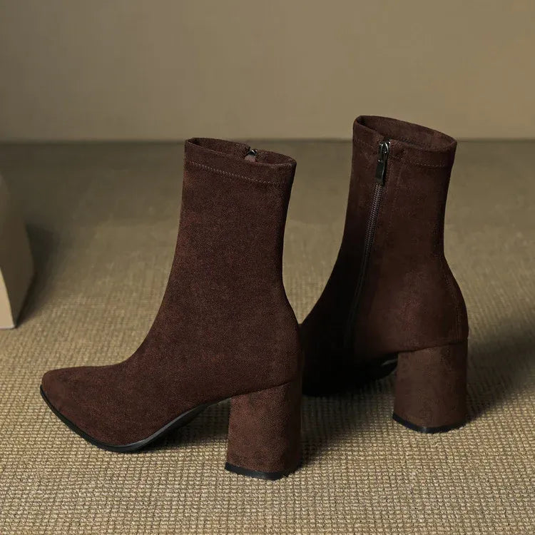 Naomi Genuine Suede Boots