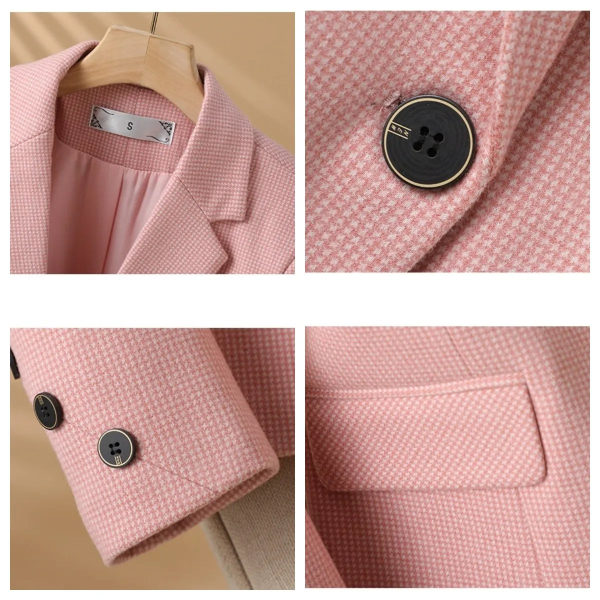 Rosewood Cotton Blazer