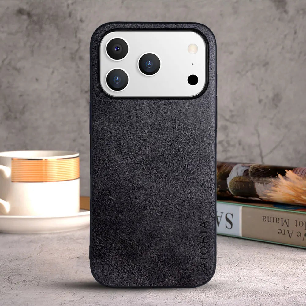 The Heritage Leather iPhone Case