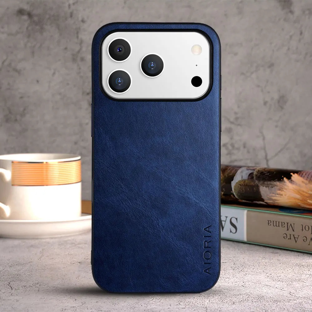 The Heritage Leather iPhone Case