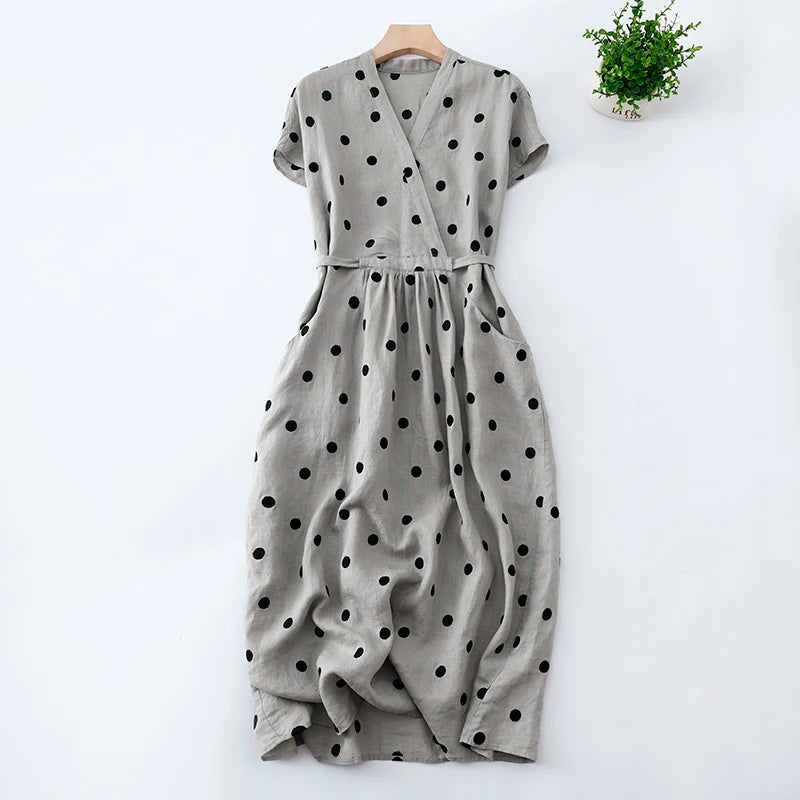 Marielle Linen Summer Dress