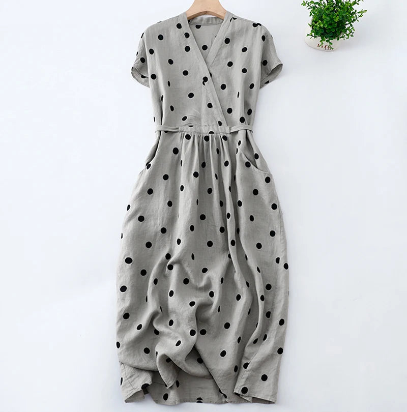 Marielle Linen Summer Dress