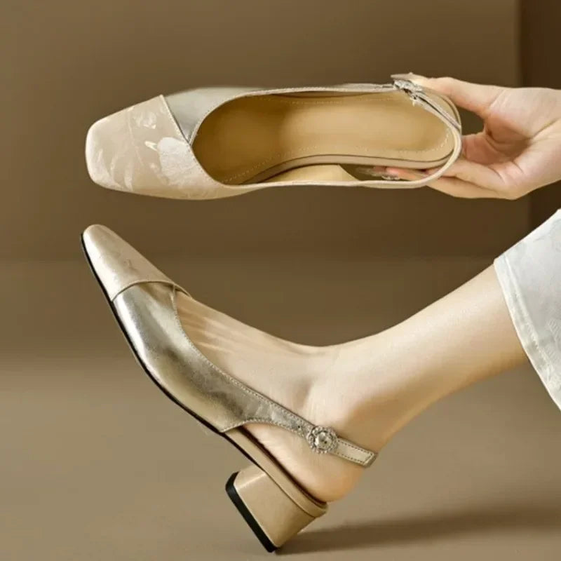 Isola Block Heel