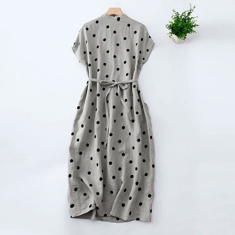 Marielle Linen Summer Dress