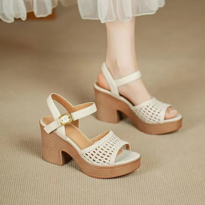 Arianna Block Heel