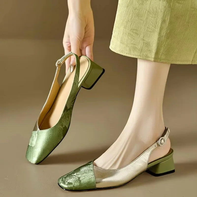 Isola Block Heel