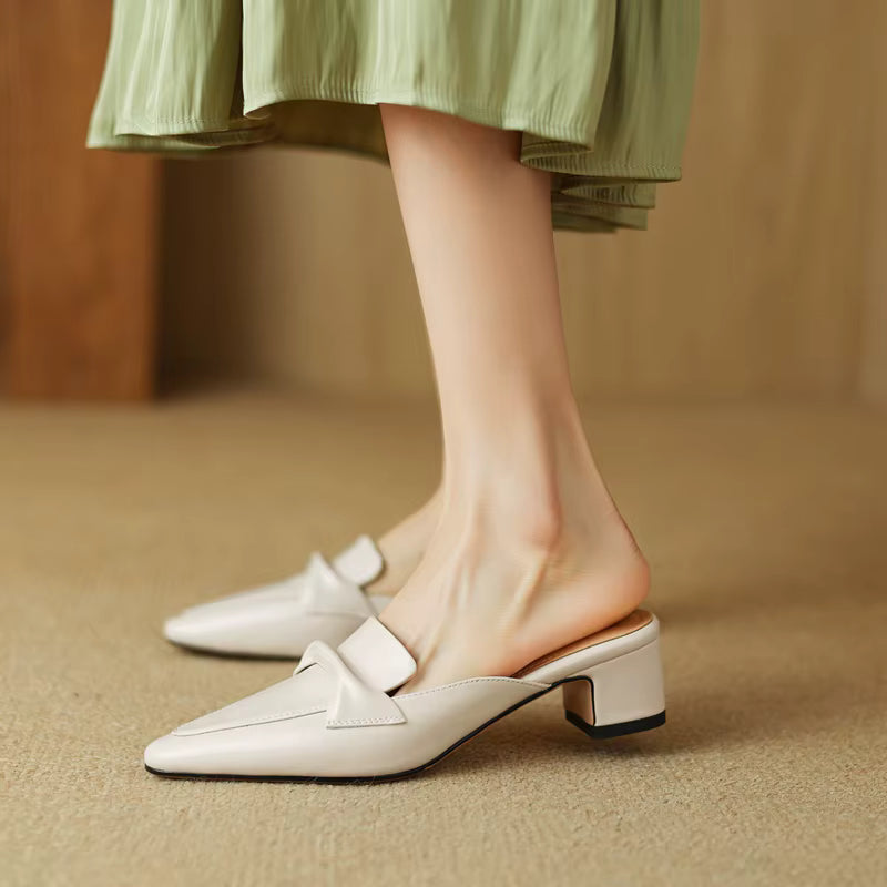 Venezia Genuine Leather Mules