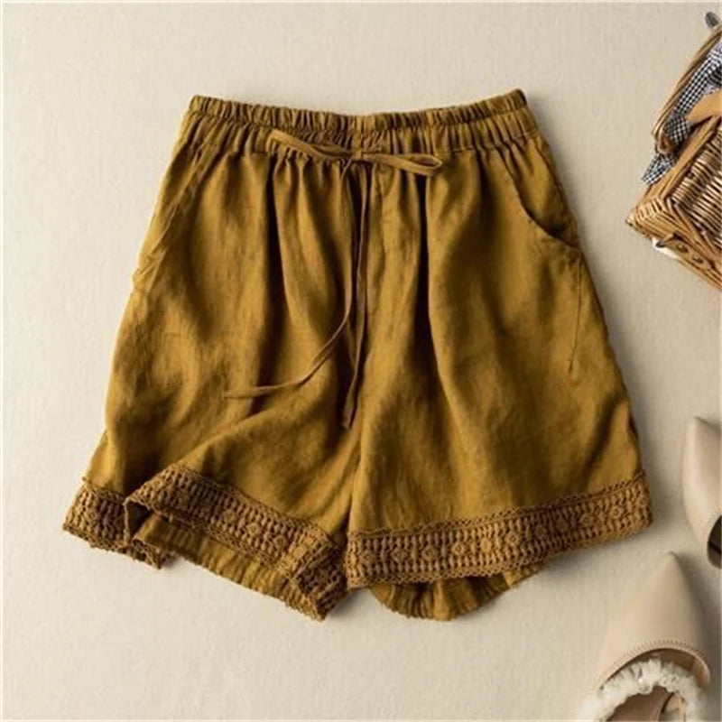 Aveline Linen Shorts