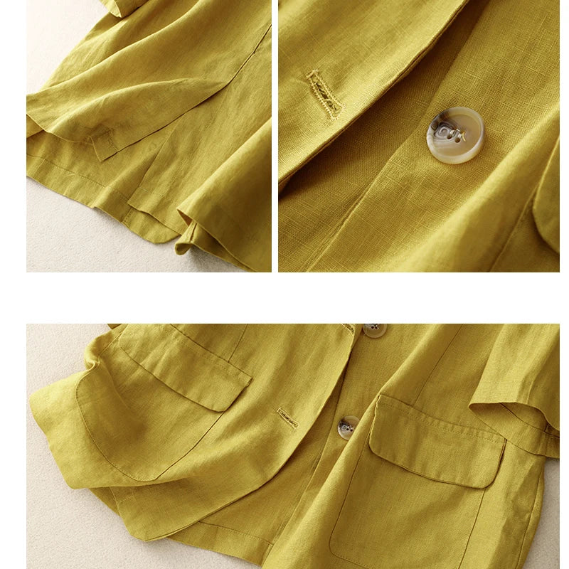 Bexley Linen Blazer