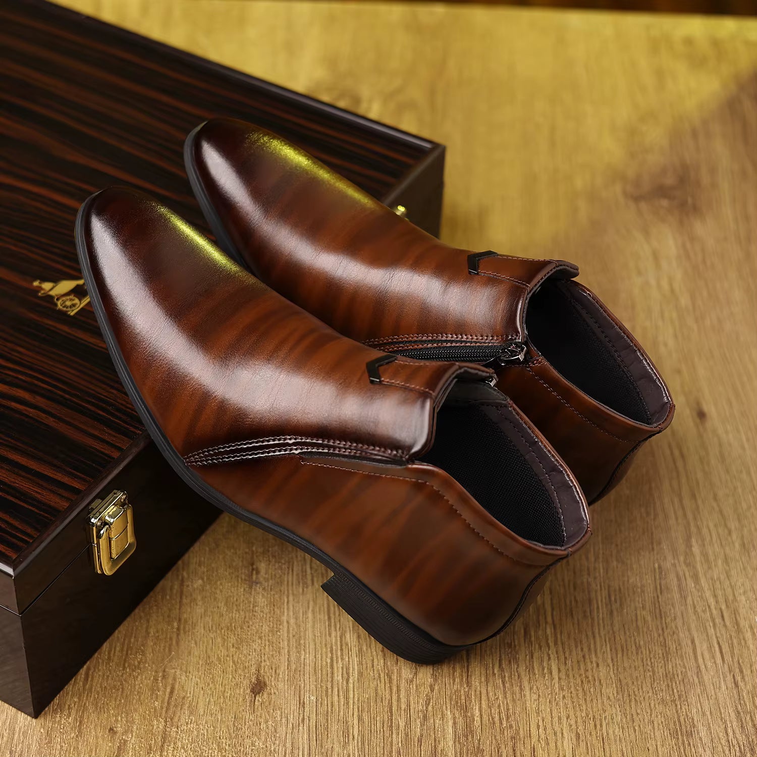 Jaxon Side-Zip Boots