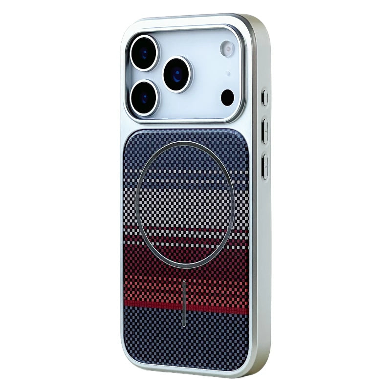 Gridline Carbon Fiber iPhone Case