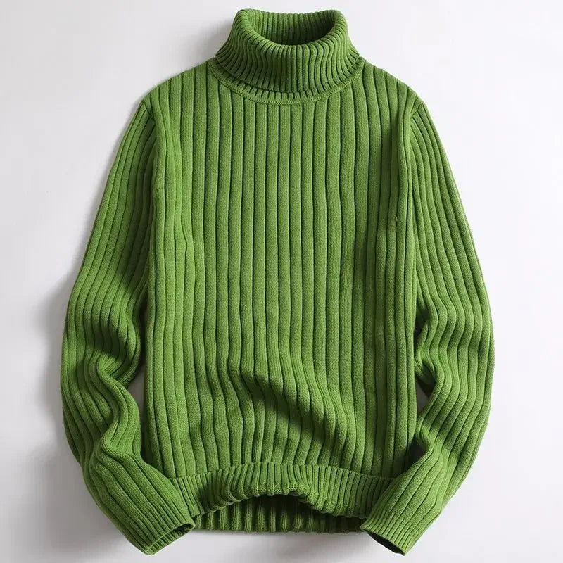 Axis Ribbed Turtleneck