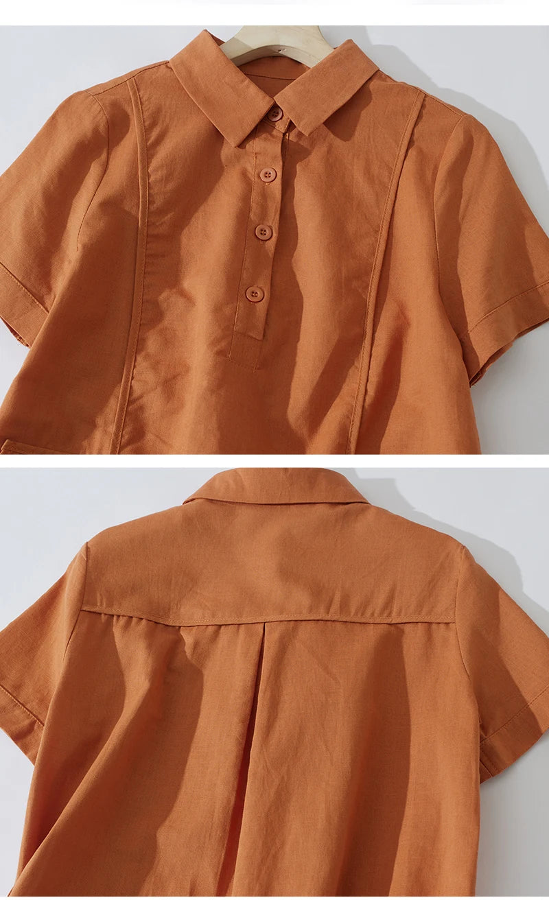 Sloane Linen Dress