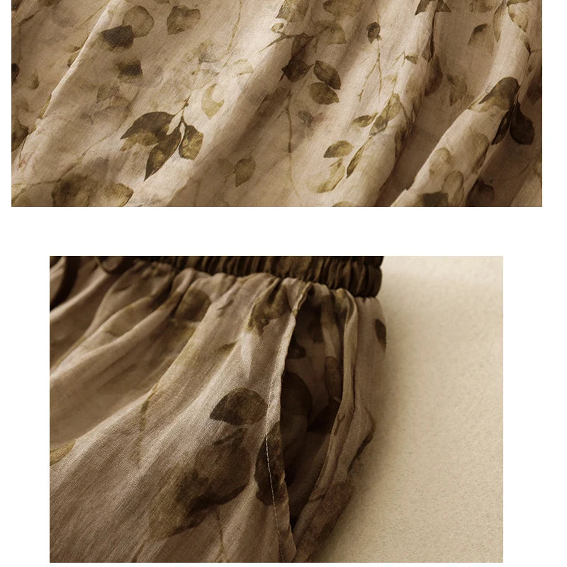 Amelia Linen Skirt