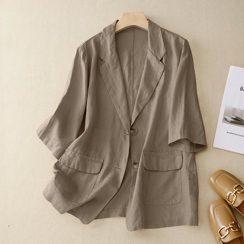 Bexley Linen Blazer