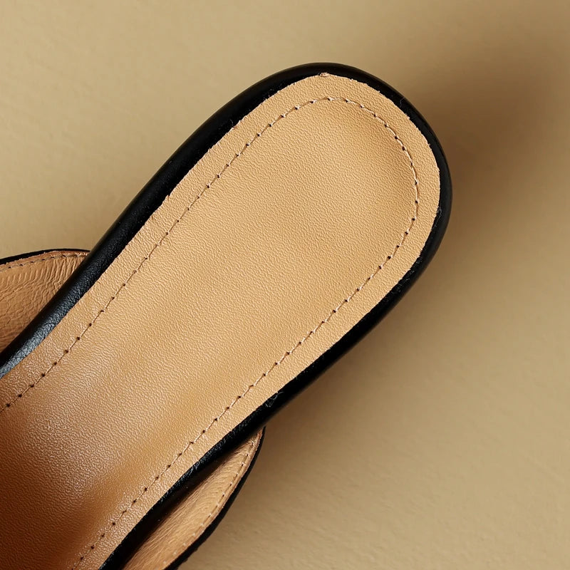Venezia Genuine Leather Mules