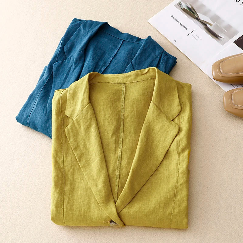 Bexley Linen Blazer