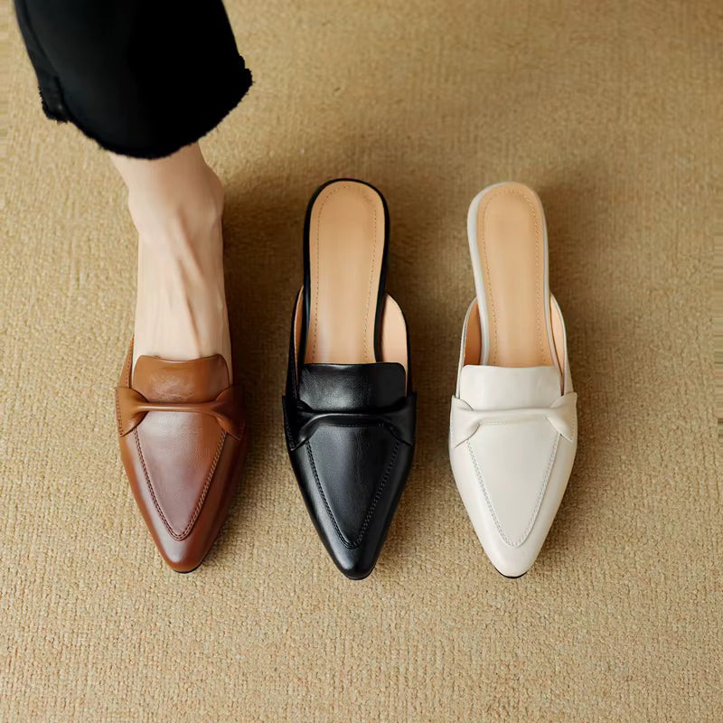 Venezia Genuine Leather Mules