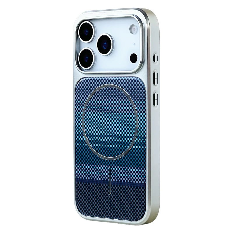 Gridline Carbon Fiber iPhone Case