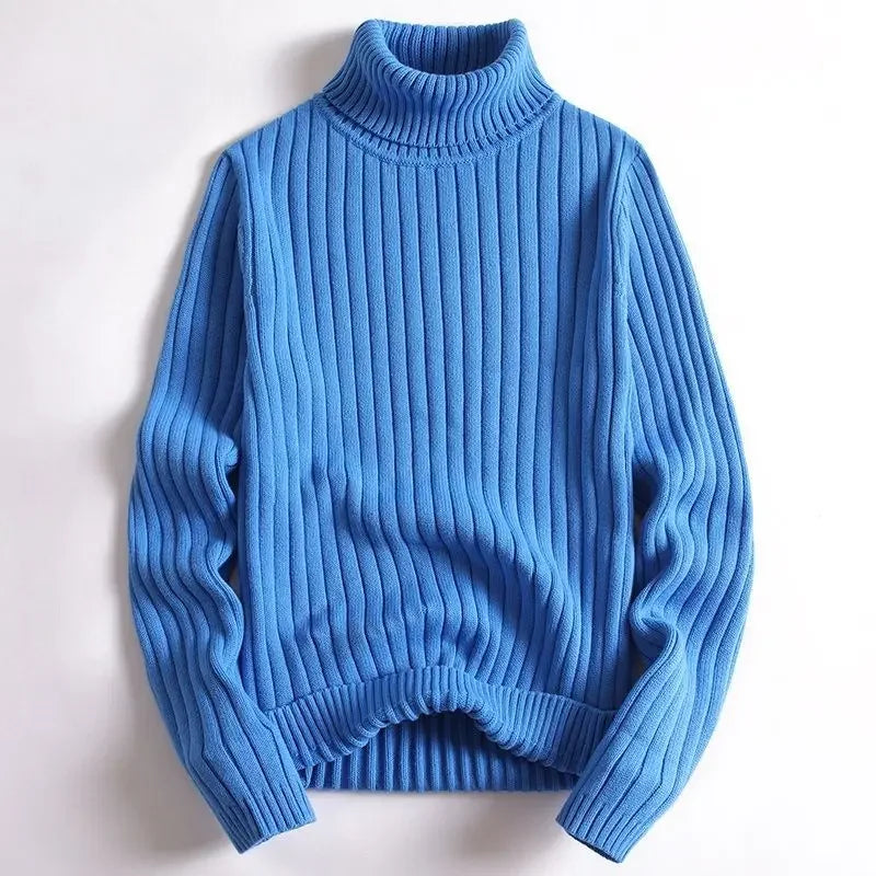 Axis Ribbed Turtleneck