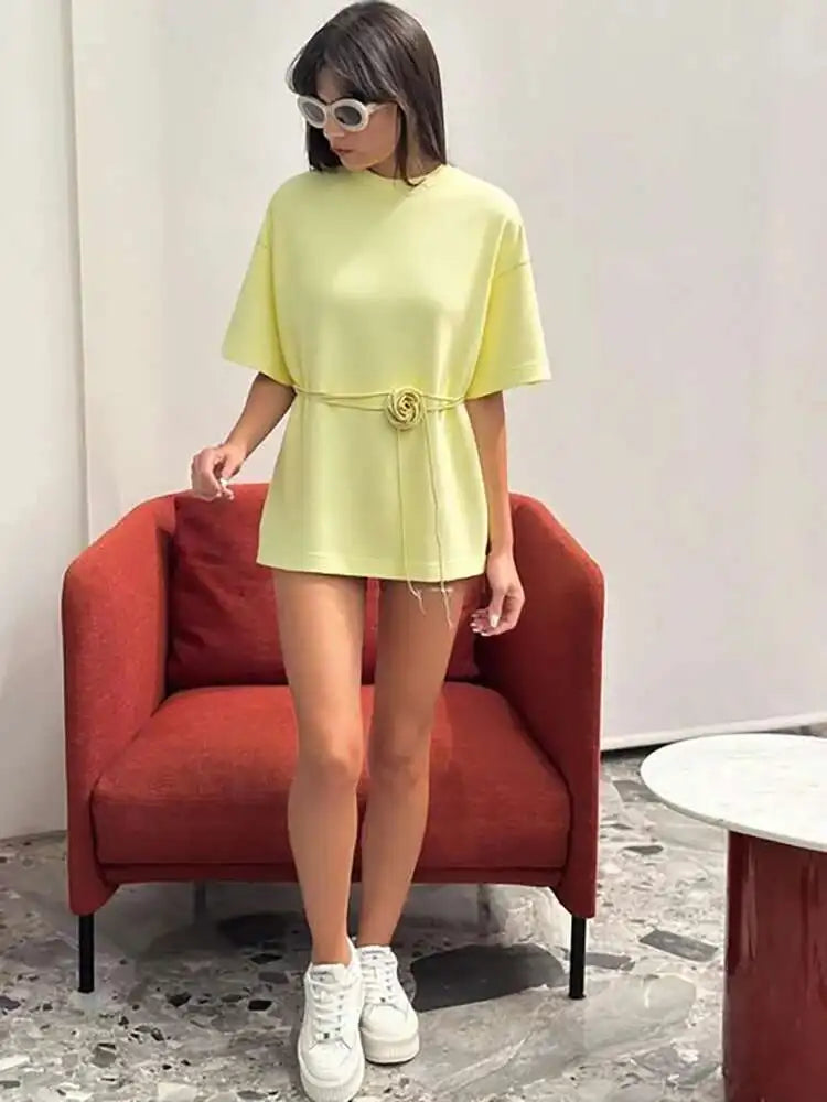 Amalfi Rosette Dress