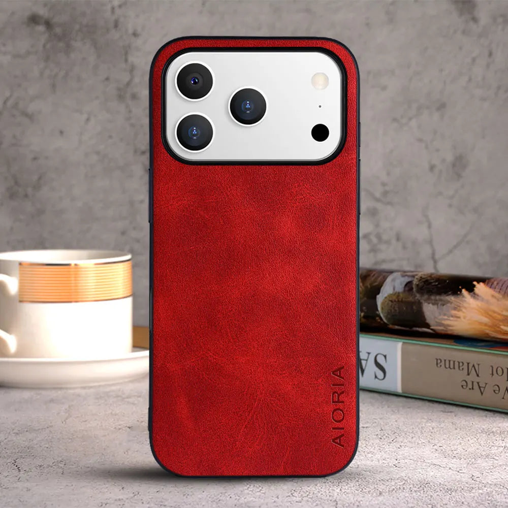 The Heritage Leather iPhone Case